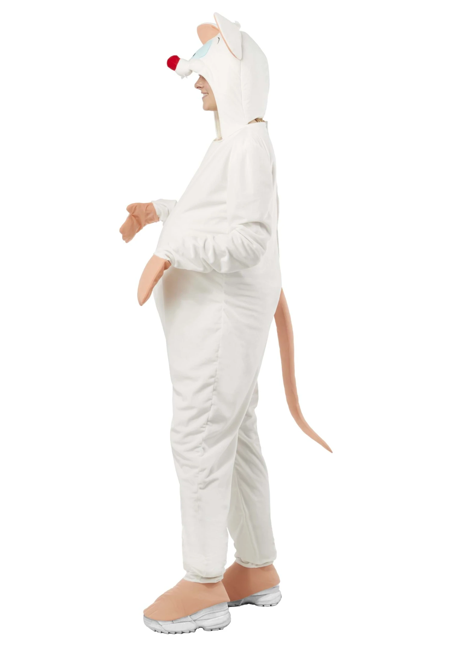 Pinky And The Brain Pinky Costume For Adults 5 Pinky And The Brain Pinky Costume For Adults - Image 3