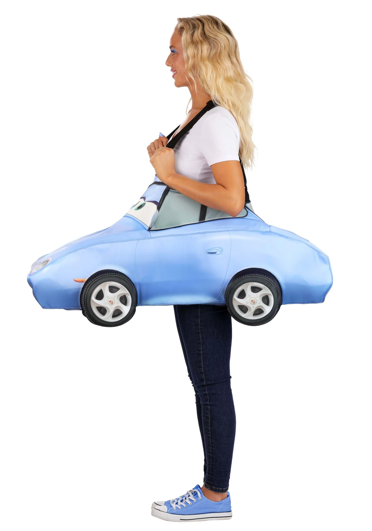 Women's Pixar Cars Sally Ride-In Costume 5 Women's Pixar Cars Sally Ride-In Costume - Image 3