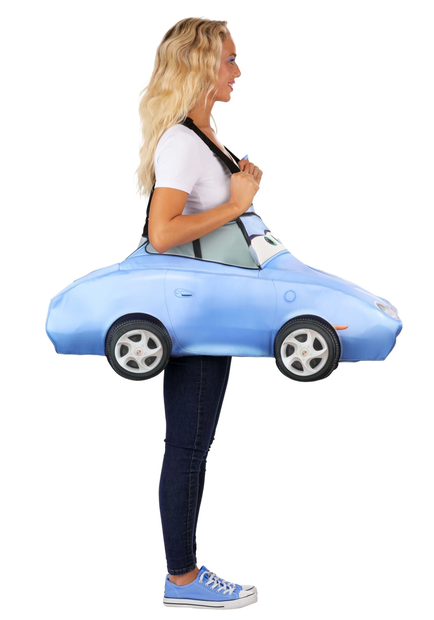 Women's Pixar Cars Sally Ride-In Costume 6 Women's Pixar Cars Sally Ride-In Costume - Image 4