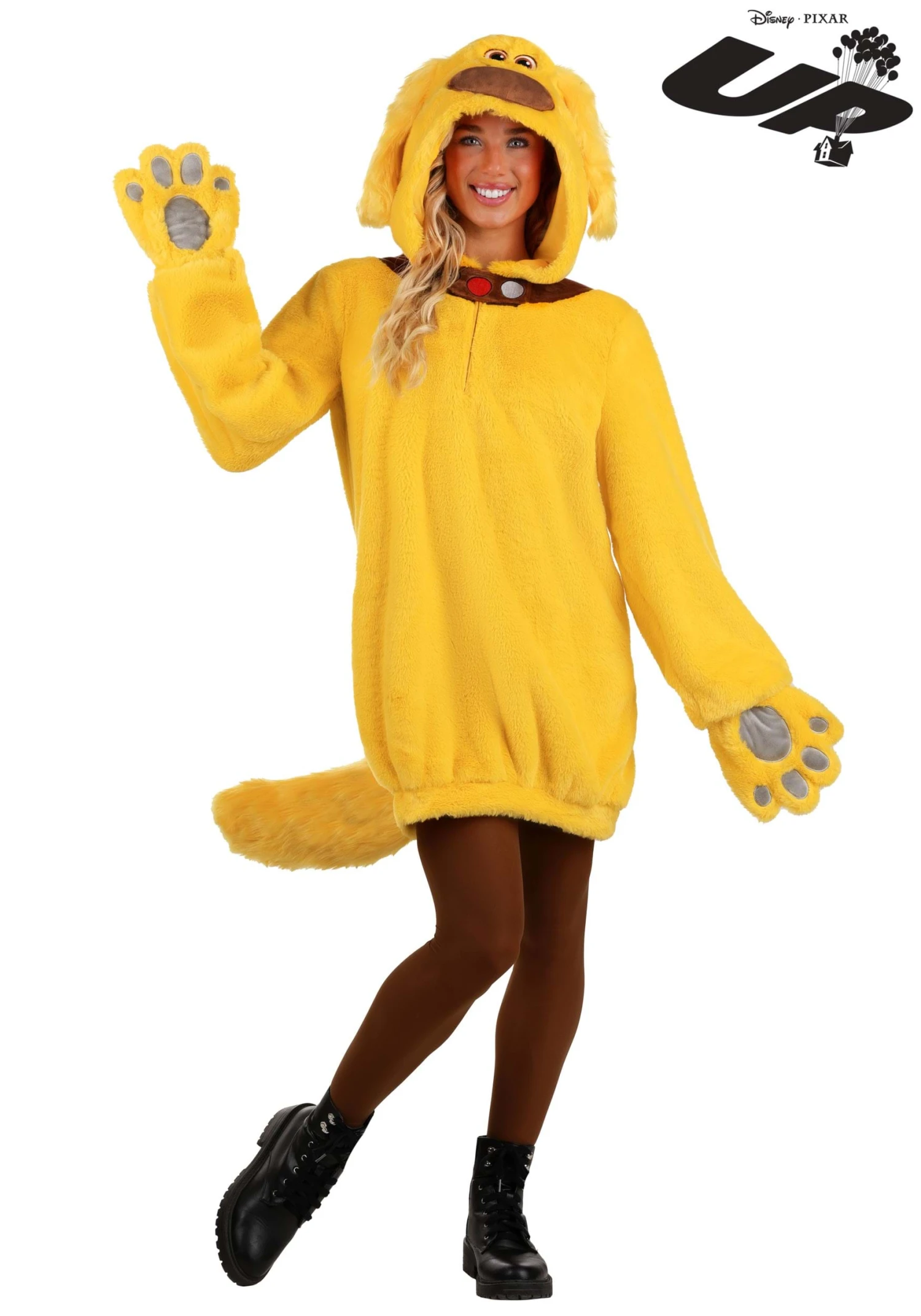 Pixar UP Women's Dug Costume Dress 3 Pixar UP Women's Dug Costume Dress