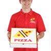Pizza Delivery Guy Adult Costume With Box 1 Pizza Delivery Guy Adult Costume With Box -Halloween Costumes adult pizza delivery guy costume with box