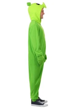 Adult Plants Vs Zombies Peashooter Onesie Costume -Halloween Costumes adult plants vs zombies peashooter onesie costume alt 3