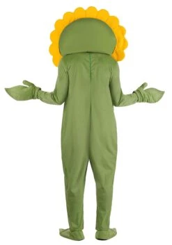 Adult Plants Vs. Zombies Sunflower Costume -Halloween Costumes adult plants vs zombies sunflower costume alt 5