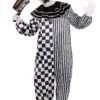 Plus Size Killer Gothic Clown Adult Costume 1 Plus Size Killer Gothic Clown Adult Costume -Halloween Costumes adult plus killer gothic clown costume