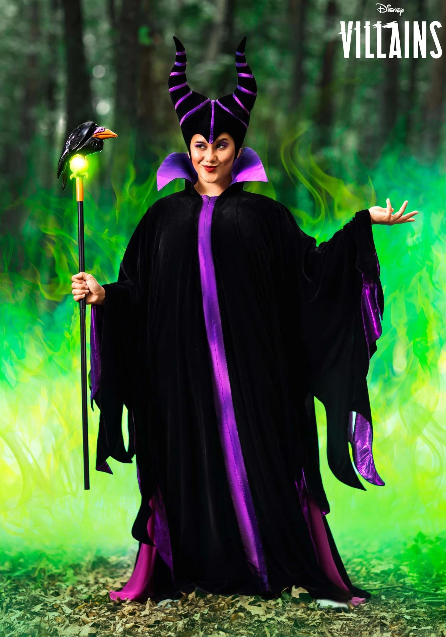 Plus Size Women's Classic Disney Maleficent Costume 3 Plus Size Women's Classic Disney Maleficent Costume