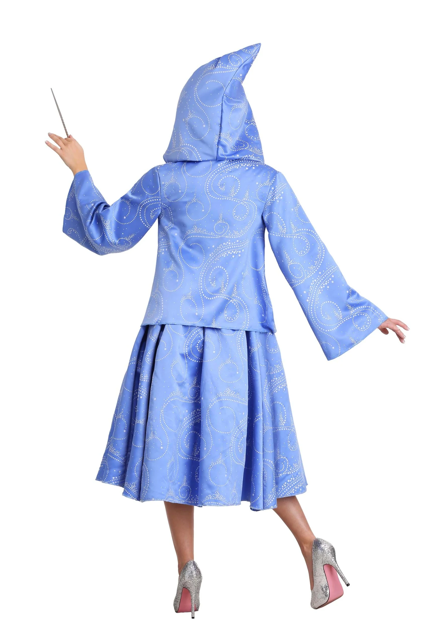 Disney Cinderella Fairy Godmother Plus Size Costume 4 Disney Cinderella Fairy Godmother Plus Size Costume - Image 2