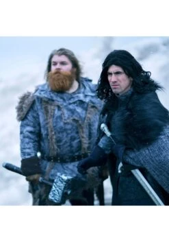 Men's Plus Size Wild Warrior Costume 11 Men's Plus Size Wild Warrior Costume -Halloween Costumes adult plus wildling costume alt 1