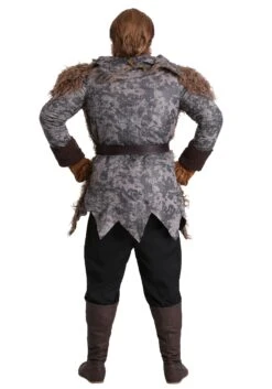 Men's Plus Size Wild Warrior Costume 9 Men's Plus Size Wild Warrior Costume -Halloween Costumes adult plus wildling costume alt 5
