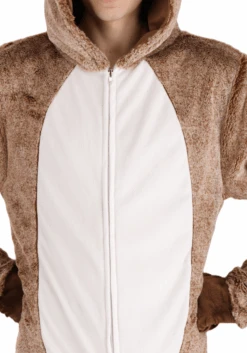 Plush Reindeer Costume For Adults -Halloween Costumes adult plush reindeer costume 1