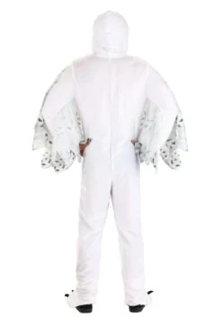 Plush White Owl Costume For Adults 10 Plush White Owl Costume For Adults -Halloween Costumes adult plush white owl costume alt 3