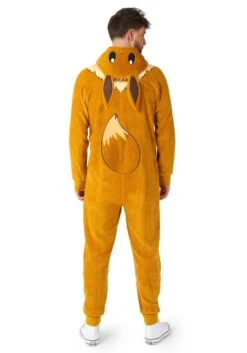 Opposuits Pokémon Eevee Costume Onesie For Adults 7 Opposuits Pokémon Eevee Costume Onesie For Adults -Halloween Costumes adult pokemon eevee costume onesie alt 2