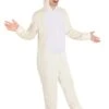 Polar Bear Costume Onesie For Adults -Halloween Costumes adult polar bear costume onesie