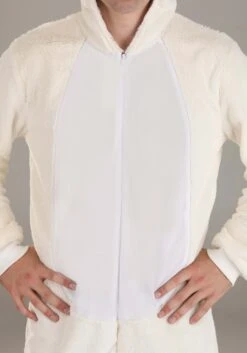 Polar Bear Costume Onesie For Adults 9 Polar Bear Costume Onesie For Adults -Halloween Costumes adult polar bear costume onesie alt 3