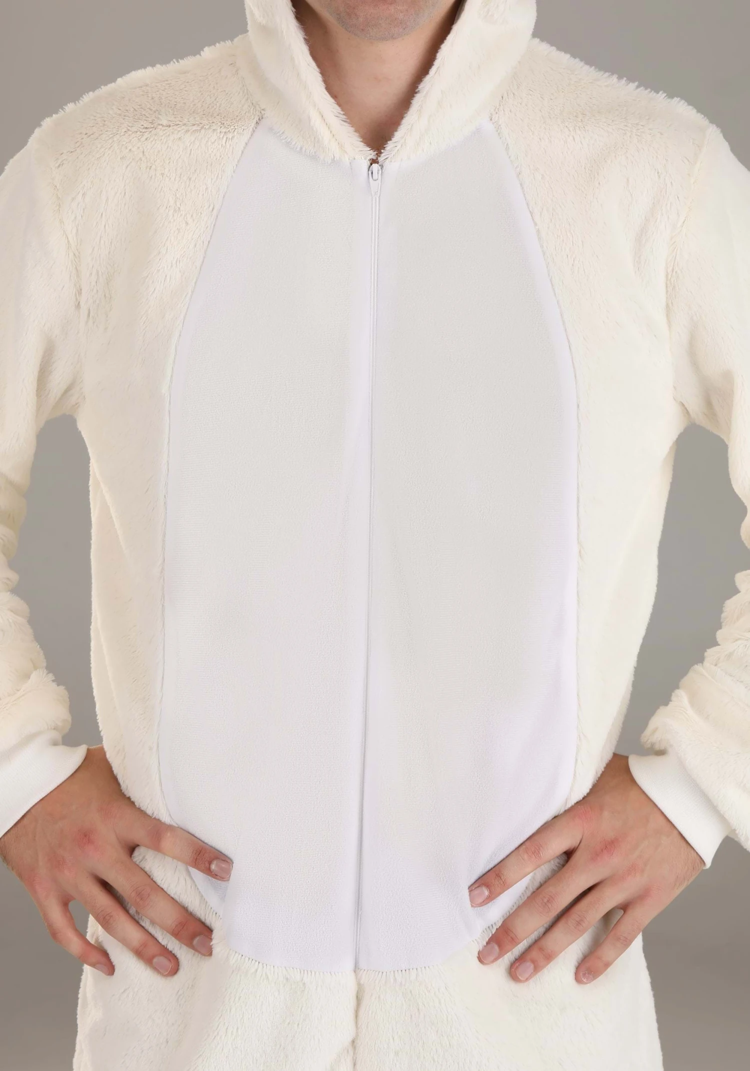 Polar Bear Costume Onesie For Adults 6 Polar Bear Costume Onesie For Adults - Image 4