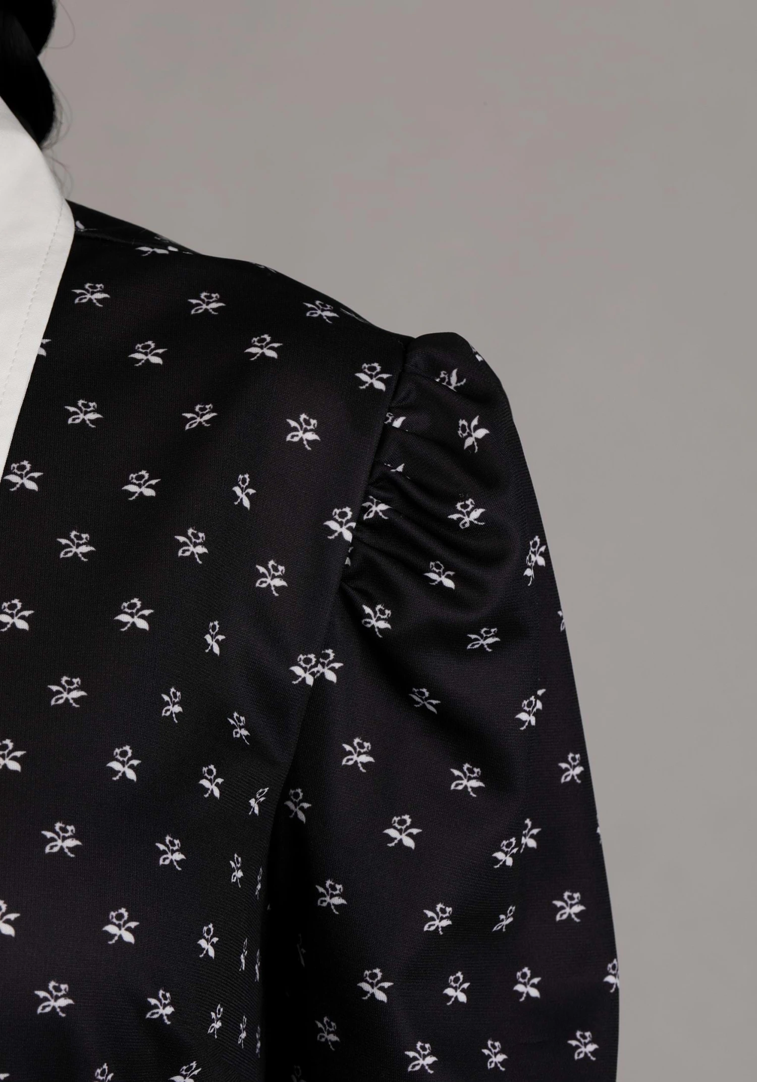 Women's Wednesday Addams Polka Dot Costume Dress 9 Women's Wednesday Addams Polka Dot Costume Dress - Image 7