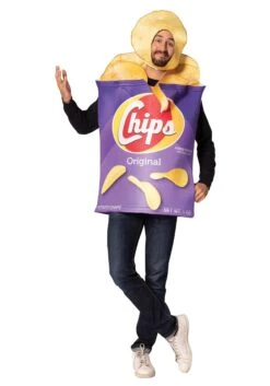 Potato Chip Bag Costume For Adults