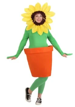 Potted Flower Costume For Adults -Halloween Costumes adult potted flower costume alt 1