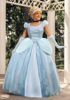Disney Premium Cinderella Costume Dress For Women 15 Disney Premium Cinderella Costume Dress For Women -Halloween Costumes adult premium cinderella costume alt 4