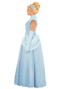 Disney Premium Cinderella Costume Dress For Women 18 Disney Premium Cinderella Costume Dress For Women -Halloween Costumes adult premium cinderella costume alt 6