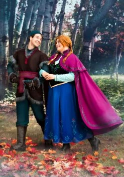 Women's Premium Disney Frozen Anna Costume -Halloween Costumes adult premium disney frozen anna costume alt 5