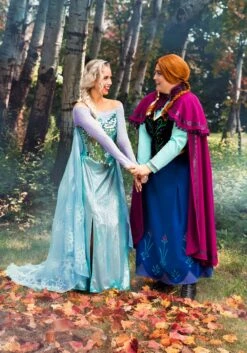 Premium Disney Frozen Elsa Costume For Women -Halloween Costumes adult premium disney frozen elsa costume alt 3
