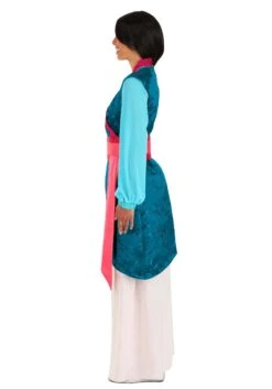 Premium Disney Mulan Costume For Women 11 Premium Disney Mulan Costume For Women -Halloween Costumes adult premium disney mulan costume alt 3