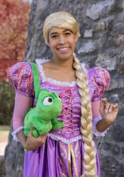 Disney Premium Rapunzel Costume Dress For Women -Halloween Costumes adult premium rapunzel costume alt 2