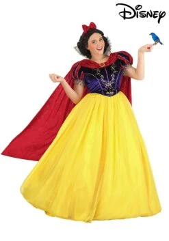 Premium Disney Snow White Costume For Women 14 Premium Disney Snow White Costume For Women -Halloween Costumes adult premium snow white costume alt 1