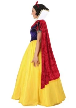 Premium Disney Snow White Costume For Women 16 Premium Disney Snow White Costume For Women -Halloween Costumes adult premium snow white costume alt 3