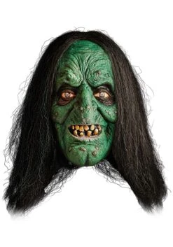 Premium Evil Green Witch Costume For Adults -Halloween Costumes adult premium witch costume alt 1