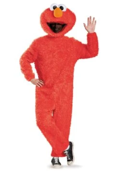 Disguise Adult Prestige Elmo Costume