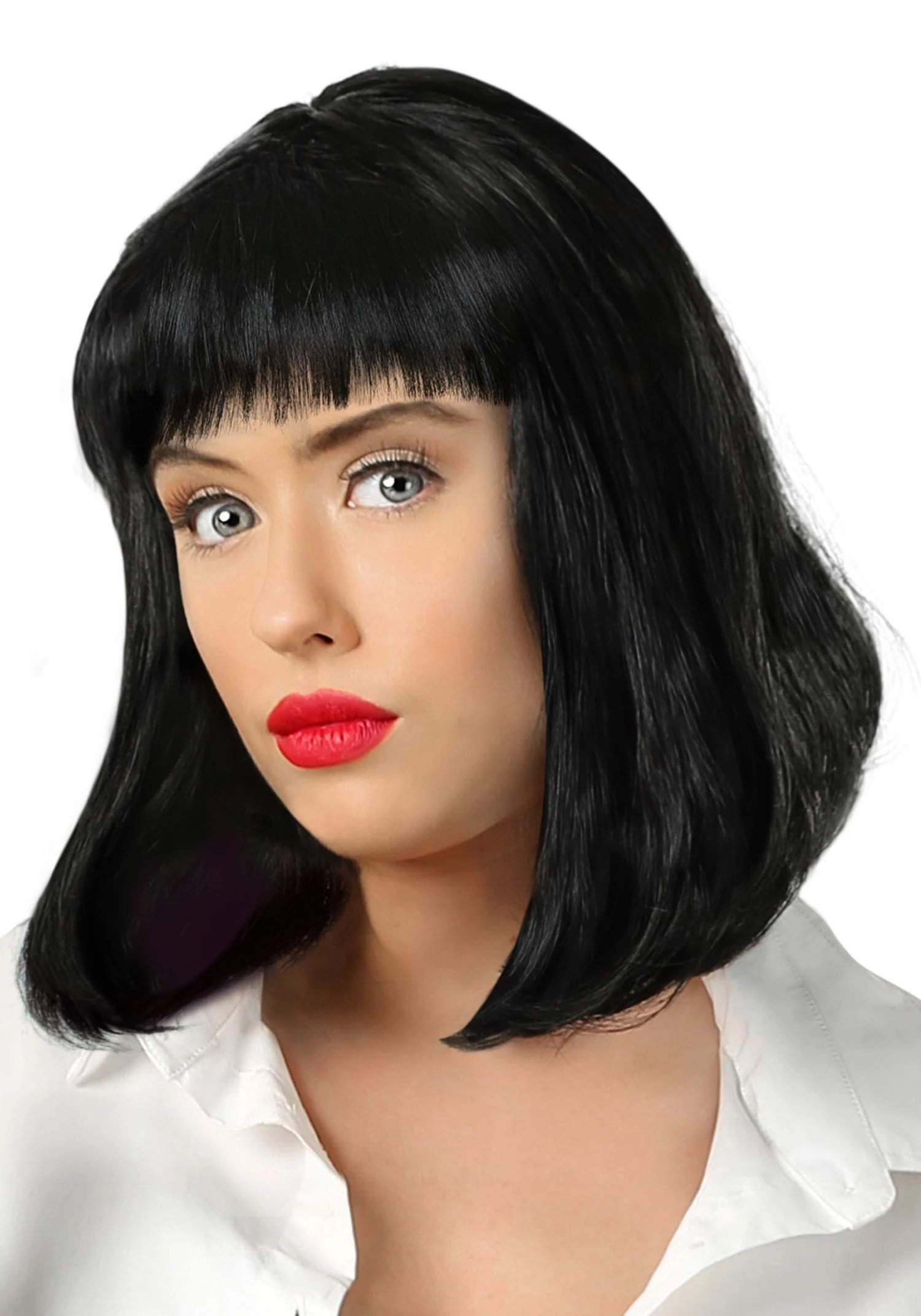 Pulp Fiction Mia Wallace Wig 4 Pulp Fiction Mia Wallace Wig - Image 2