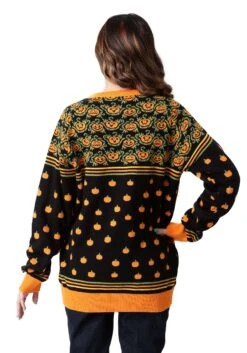 Adult Pumpkin Patch Halloween Sweater -Halloween Costumes adult pumpkin sweater alt 4