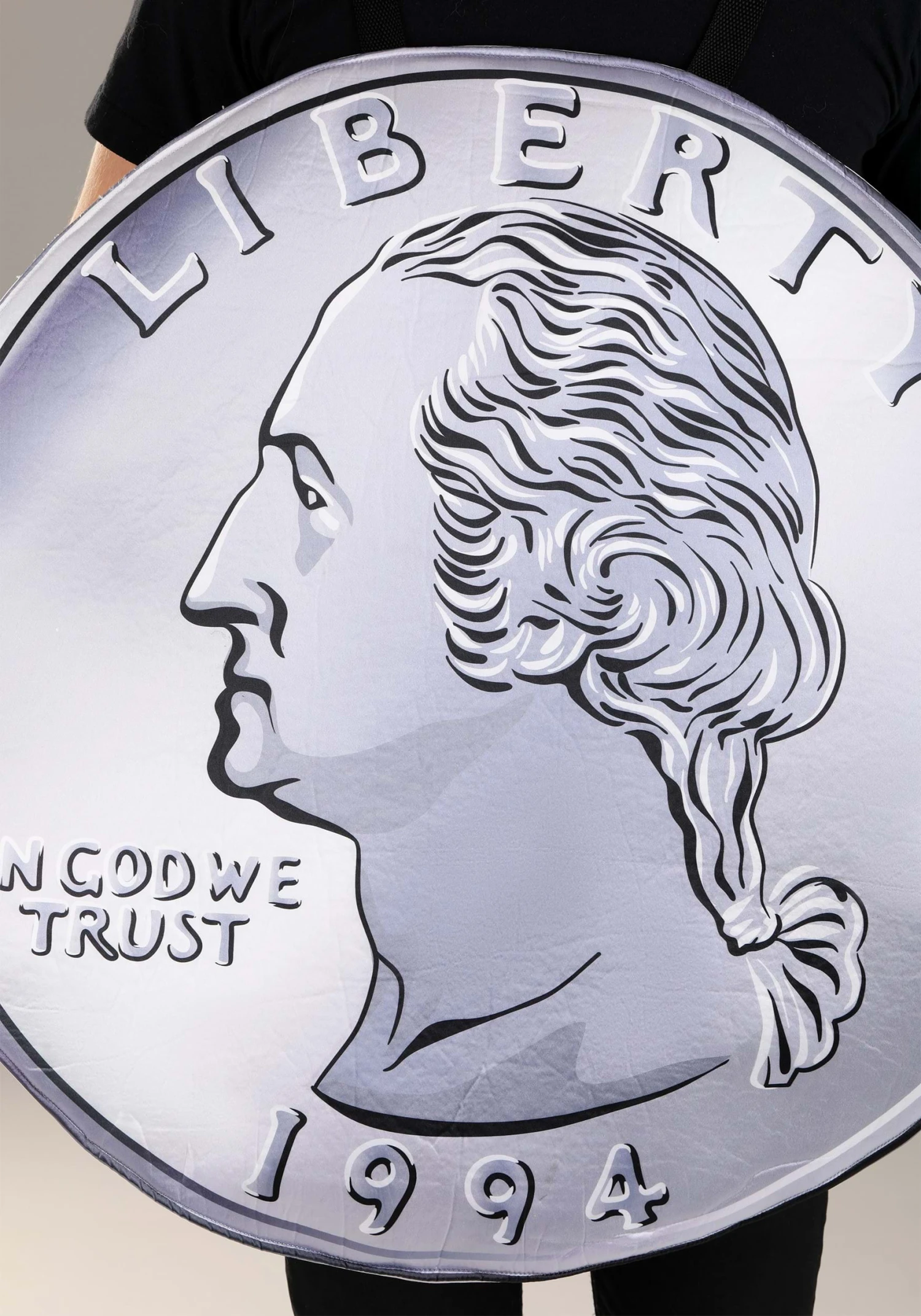 Silver Quarter Costume For Adults 5 Silver Quarter Costume For Adults - Image 3