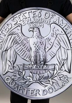 Silver Quarter Costume For Adults 9 Silver Quarter Costume For Adults -Halloween Costumes adult quarter costume alt 3