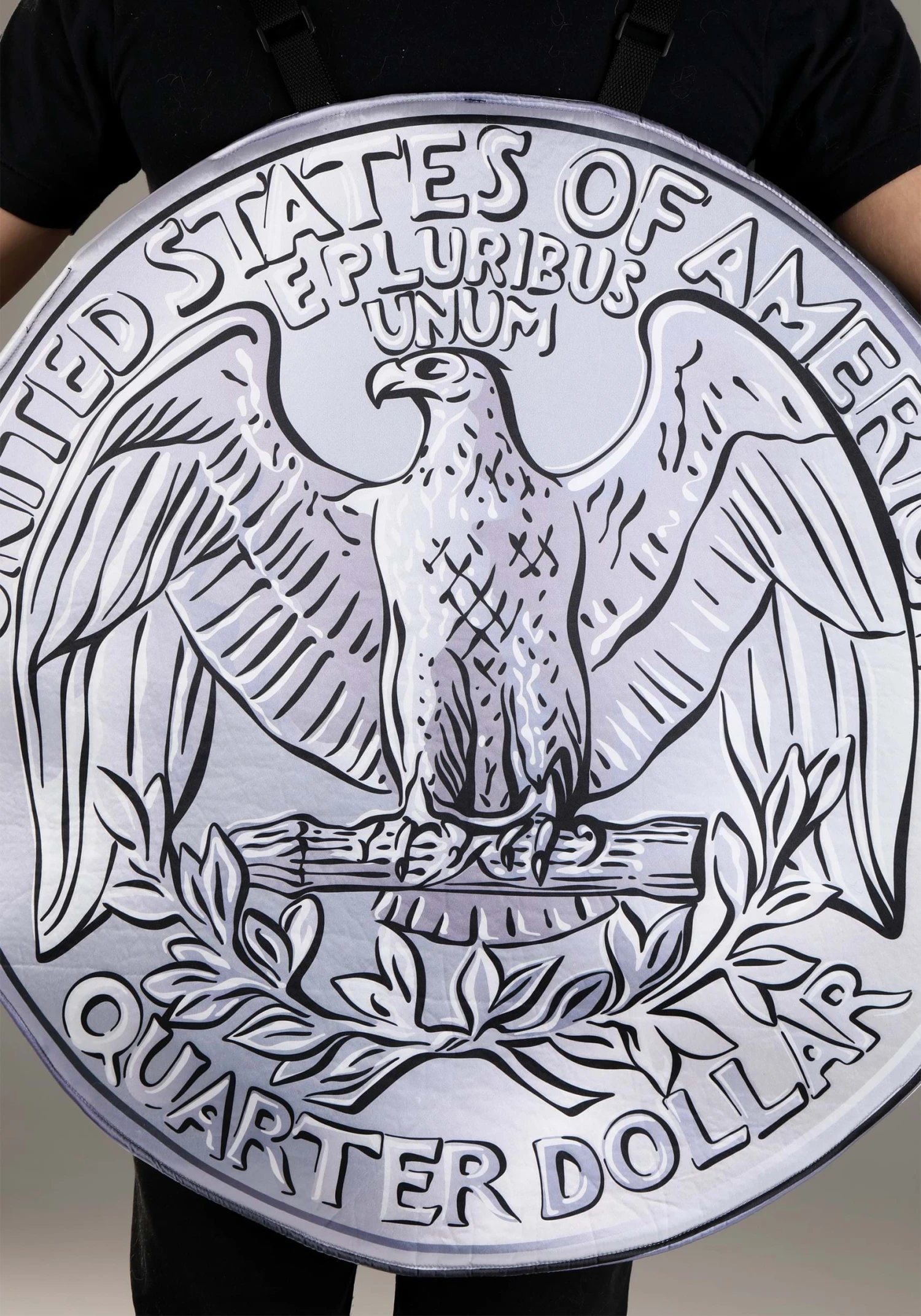 Silver Quarter Costume For Adults 6 Silver Quarter Costume For Adults - Image 4