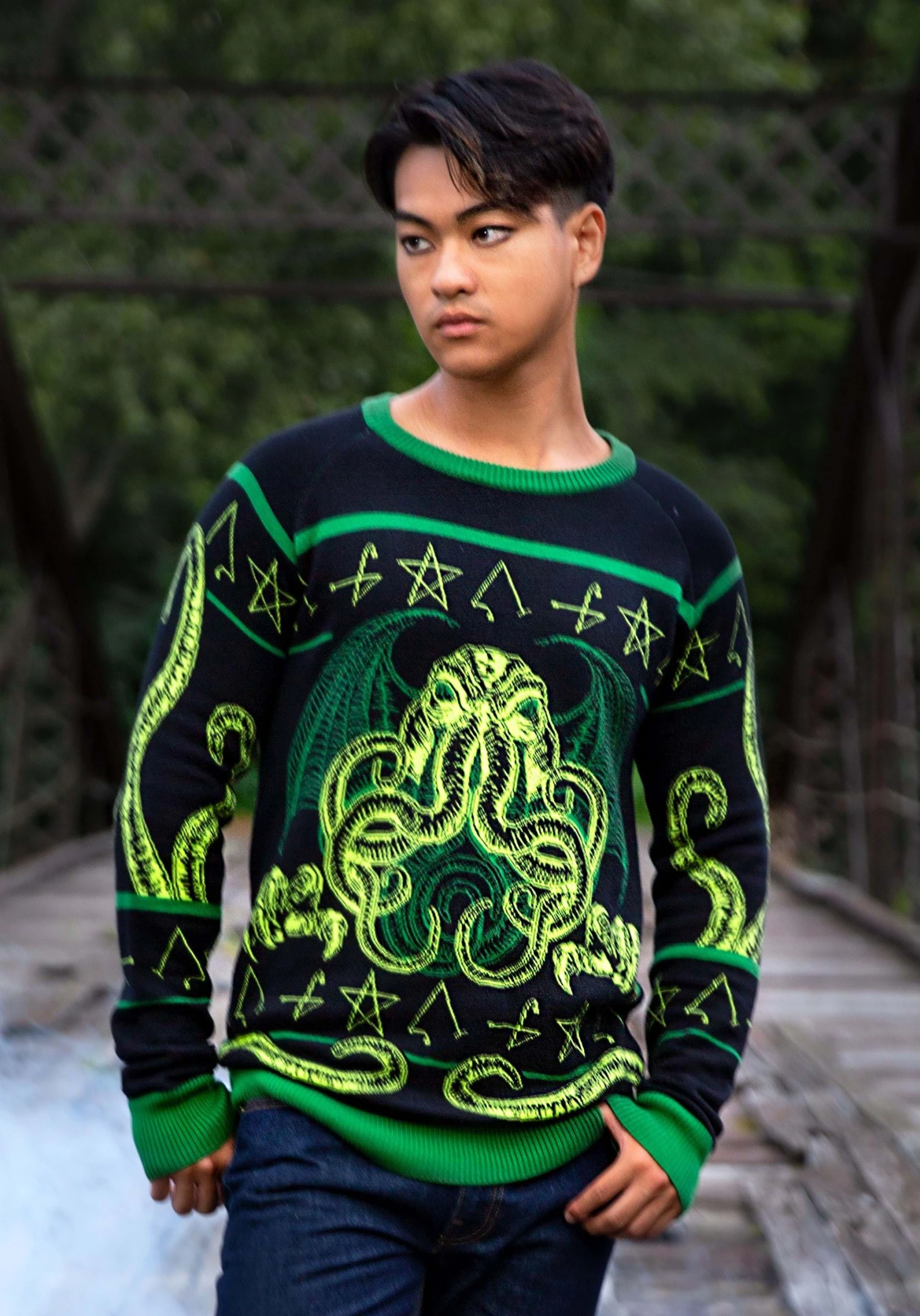 Rage Of Cthulhu Halloween Sweater For Adults 3 Rage Of Cthulhu Halloween Sweater For Adults