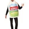 Ranch Dressing Bottle Costume For Adults -Halloween Costumes adult ranch dressing bottle costume