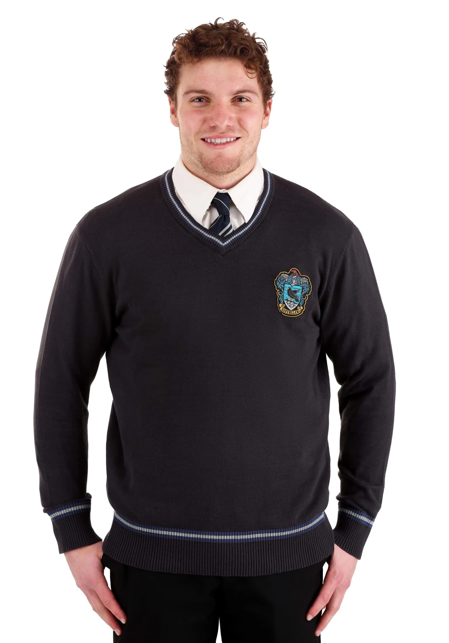 Ravenclaw Uniform Harry Potter Sweater For Adults 6 Ravenclaw Uniform Harry Potter Sweater For Adults - Image 4