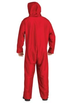 Fun World Red Bank Robber Costume For Adults -Halloween Costumes adult red bank robber costume alt 1