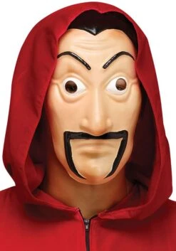 Fun World Red Bank Robber Costume For Adults -Halloween Costumes adult red bank robber costume alt 2