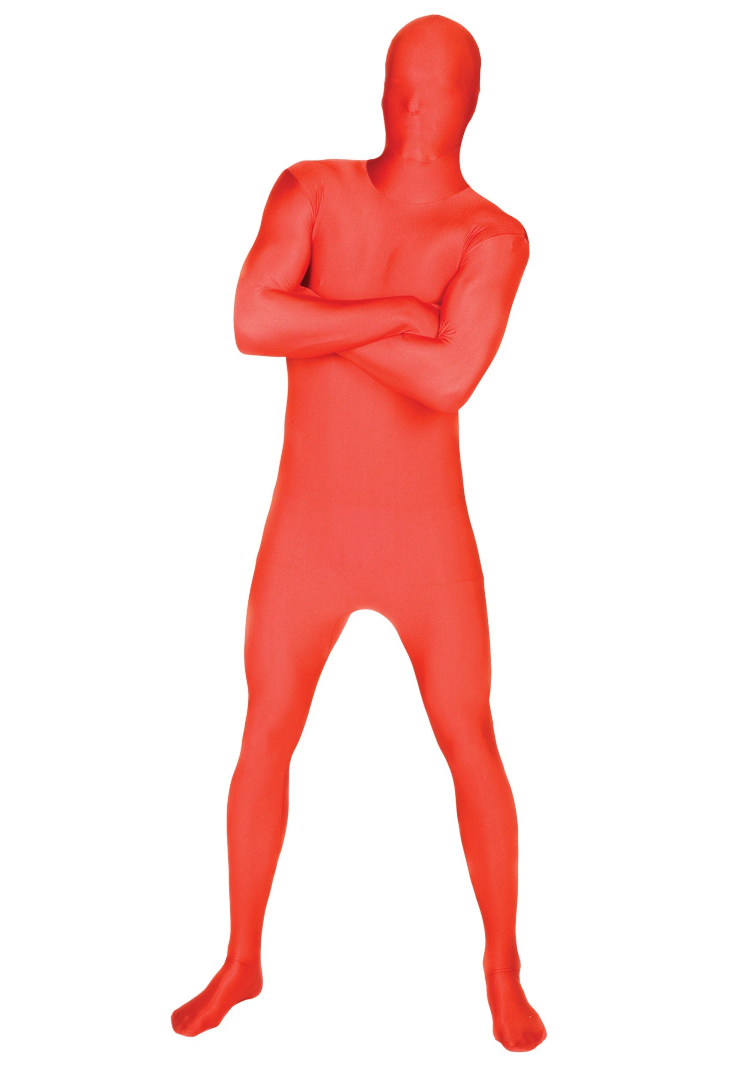 Red Adult Morphsuit Costume 3 Red Adult Morphsuit Costume