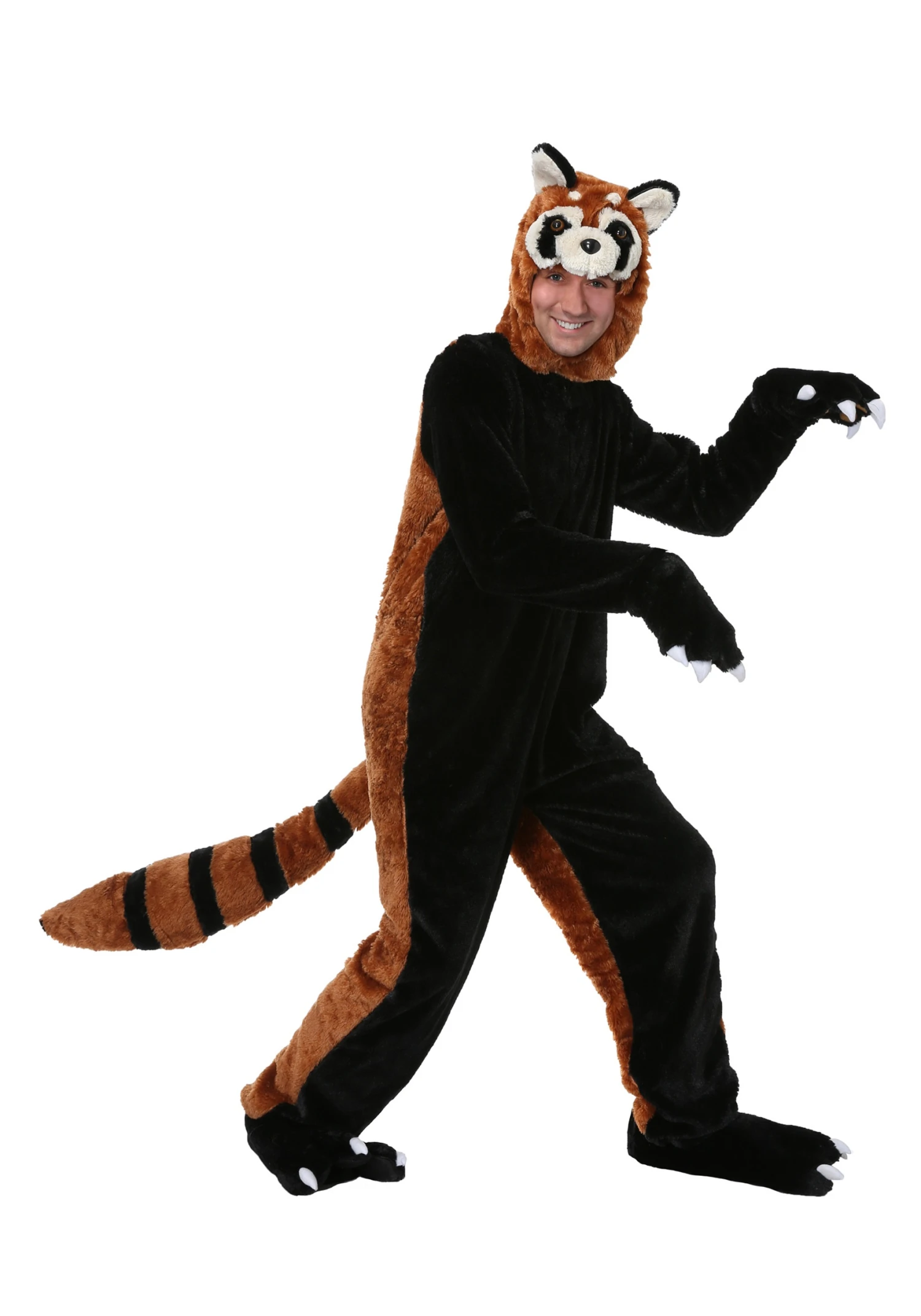 Adult Red Panda Costume 3 Adult Red Panda Costume