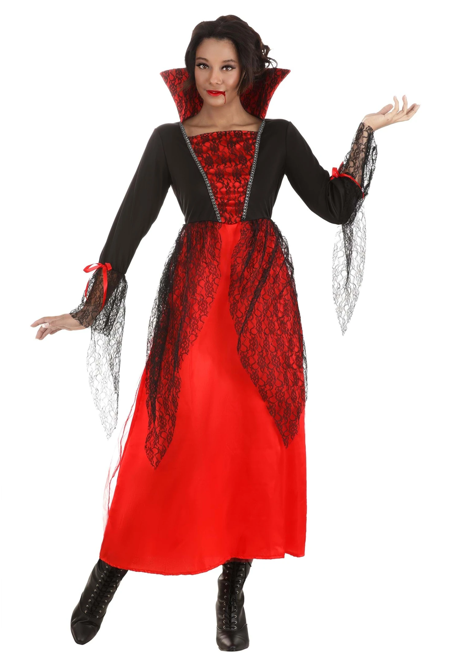 Regal Vampire Costume Dress For Women 3 Regal Vampire Costume Dress For Women