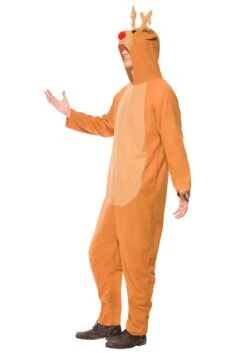 Smiffys Reindeer Costume For Adults -Halloween Costumes adult reindeer costume side