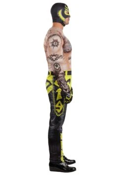 WWE Rey Mysterio Men's Costume 9 WWE Rey Mysterio Men's Costume -Halloween Costumes adult rey mysterio wwe costume alt 3