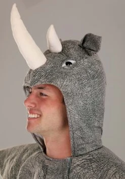 Rhinoceros Costume For Adults -Halloween Costumes adult rhinoceros costume alt 2
