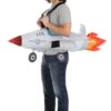 Ride-In Fighter Jet Adult Costume -Halloween Costumes adult ride in fighter jet costume