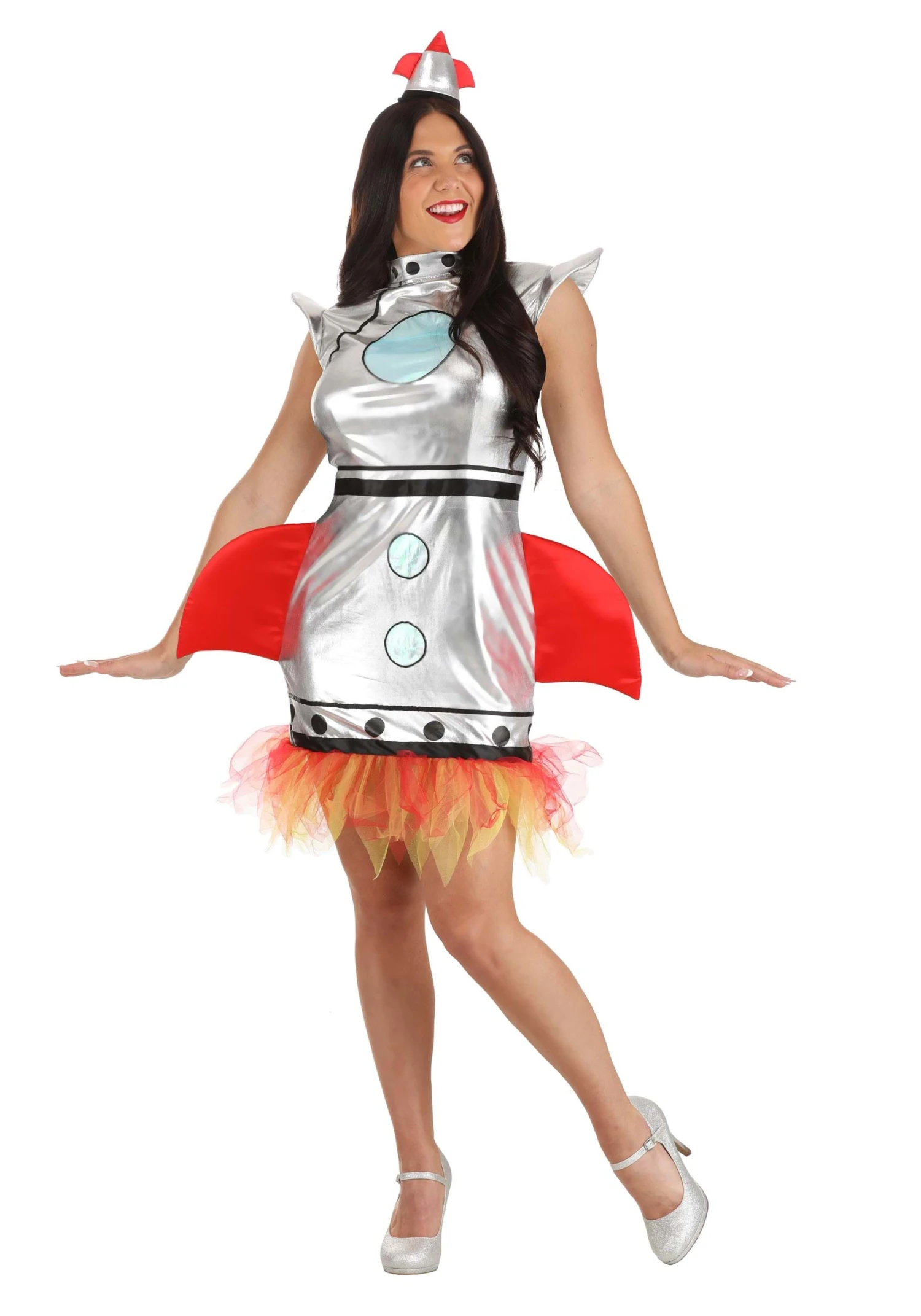Women's Rocket Ship Costume Dress 3 Women's Rocket Ship Costume Dress