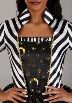 Rococo Witch Costume Dress For Women 11 Rococo Witch Costume Dress For Women -Halloween Costumes adult rococo witch costume alt 4